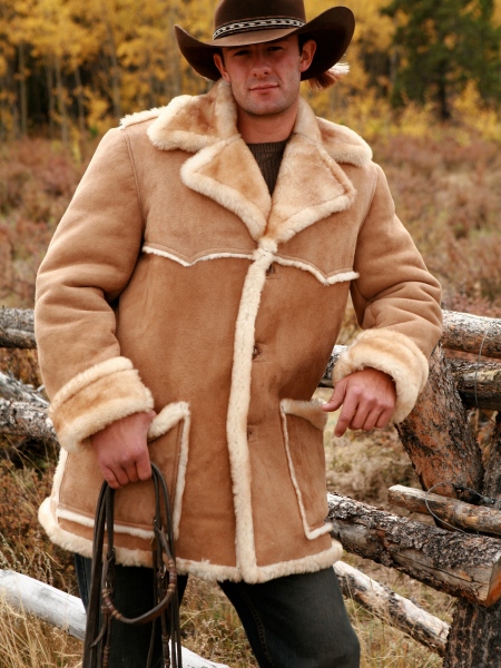 Men's Shearling Coat | Custom Sheepskin Jacket