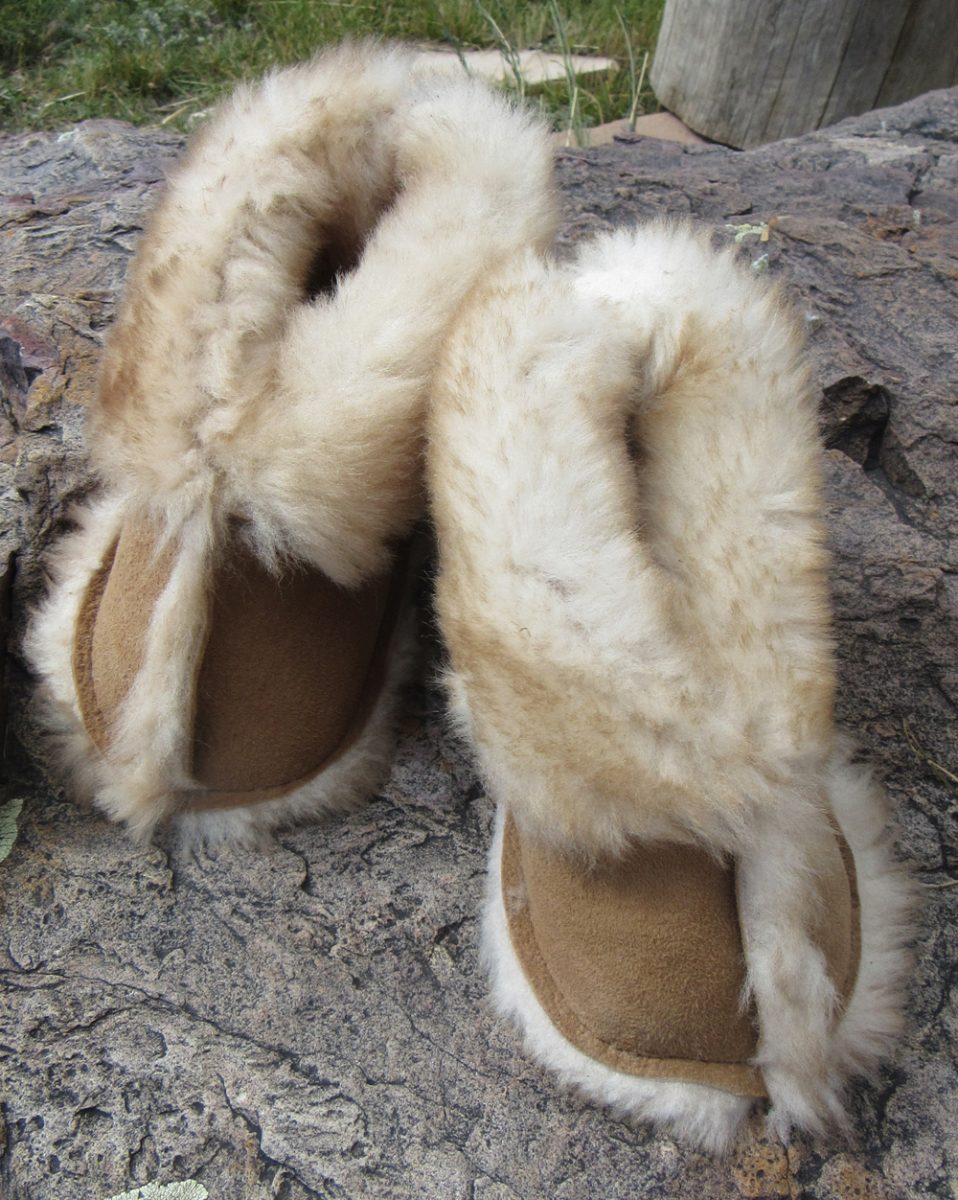 sheepskin childrens slippers