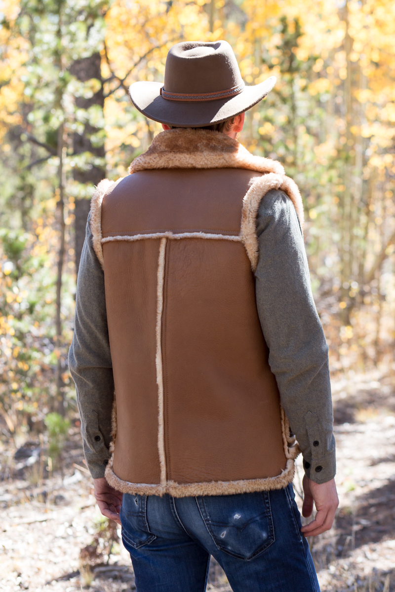 Sheepskin Vest for Men | Handmade Shearling GarmentsThe Sheepherder