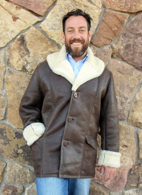 Men's Sheepskin Jacket | Custom Shearling CoatThe Sheepherder
