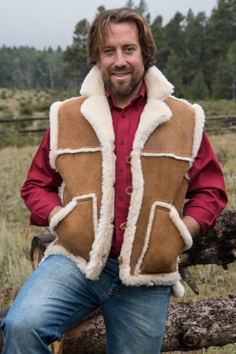 Sheepskin Vest for Men | Handmade Shearling GarmentsThe Sheepherder